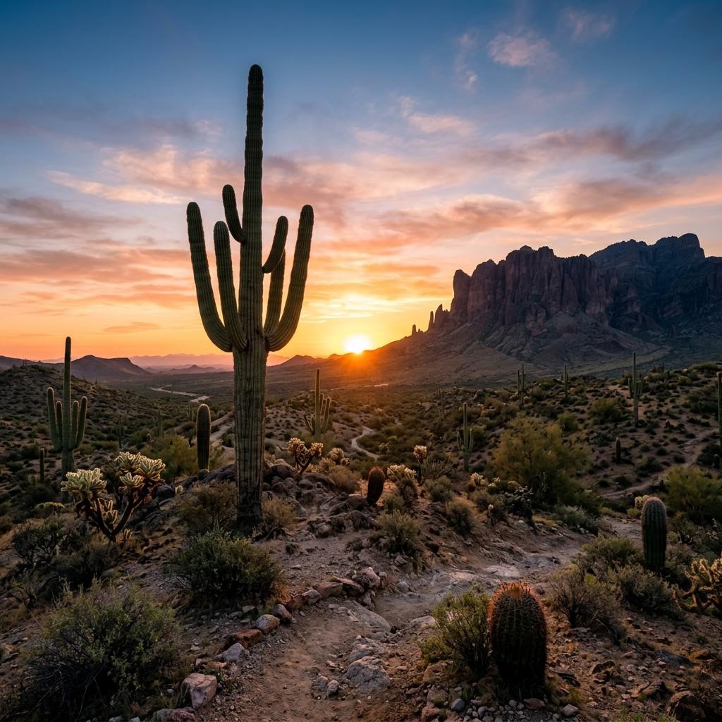 Beautiful Arizona landscape